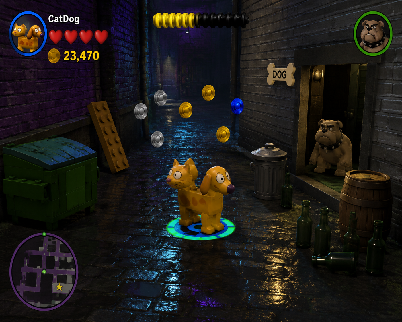 LEGO Video Game Mockup - 墨图 AI 生成