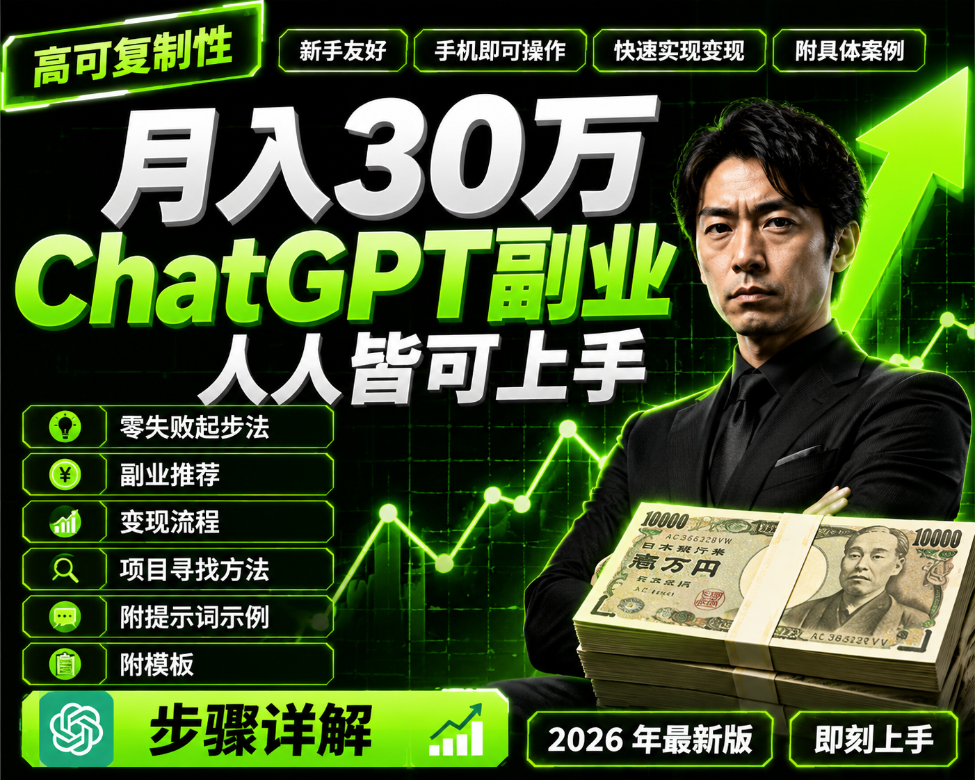 霓虹商务信息产品缩略图 - 墨图 AI 生成