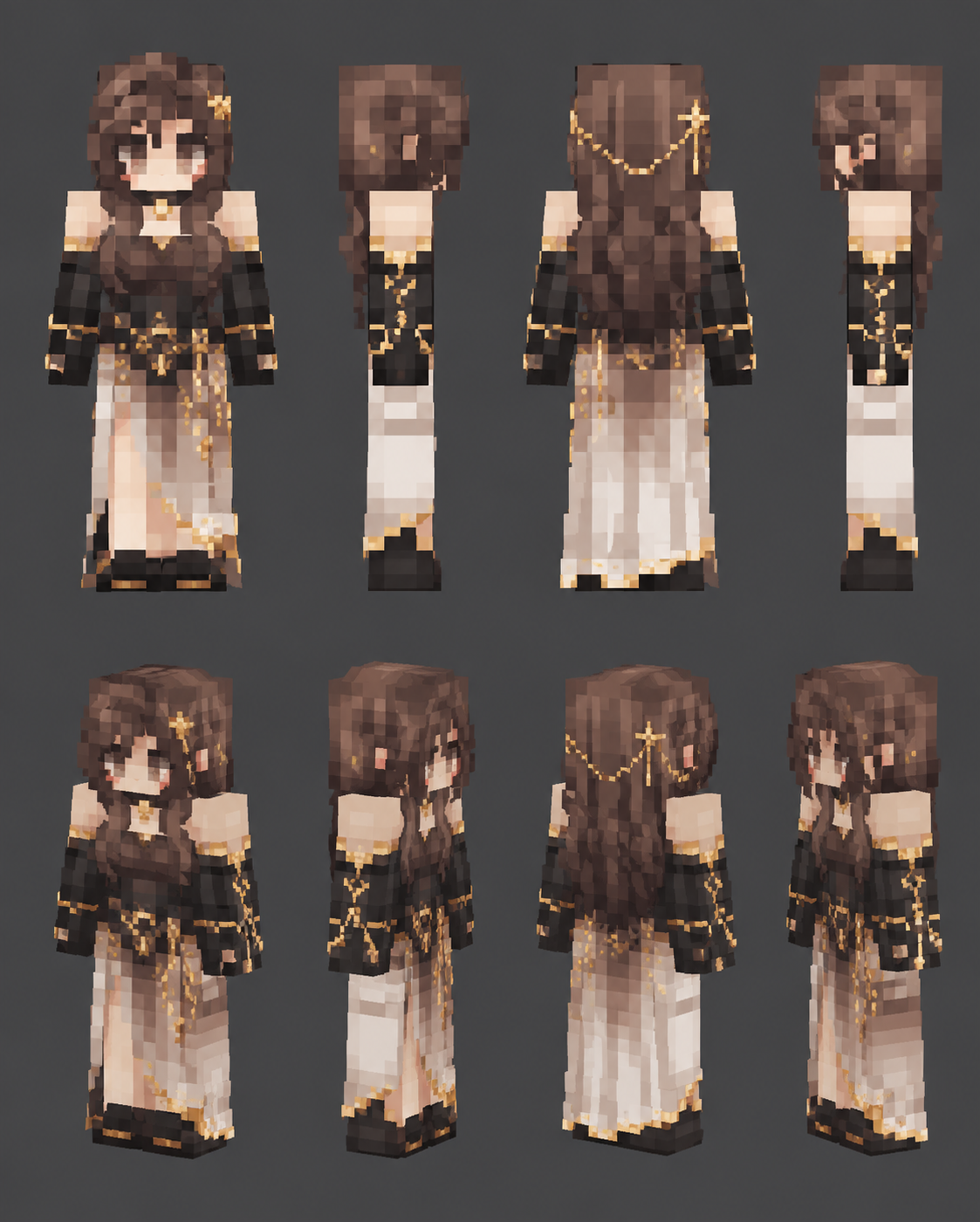 Personalized Minecraft Skin Prompt - 墨图 AI 生成