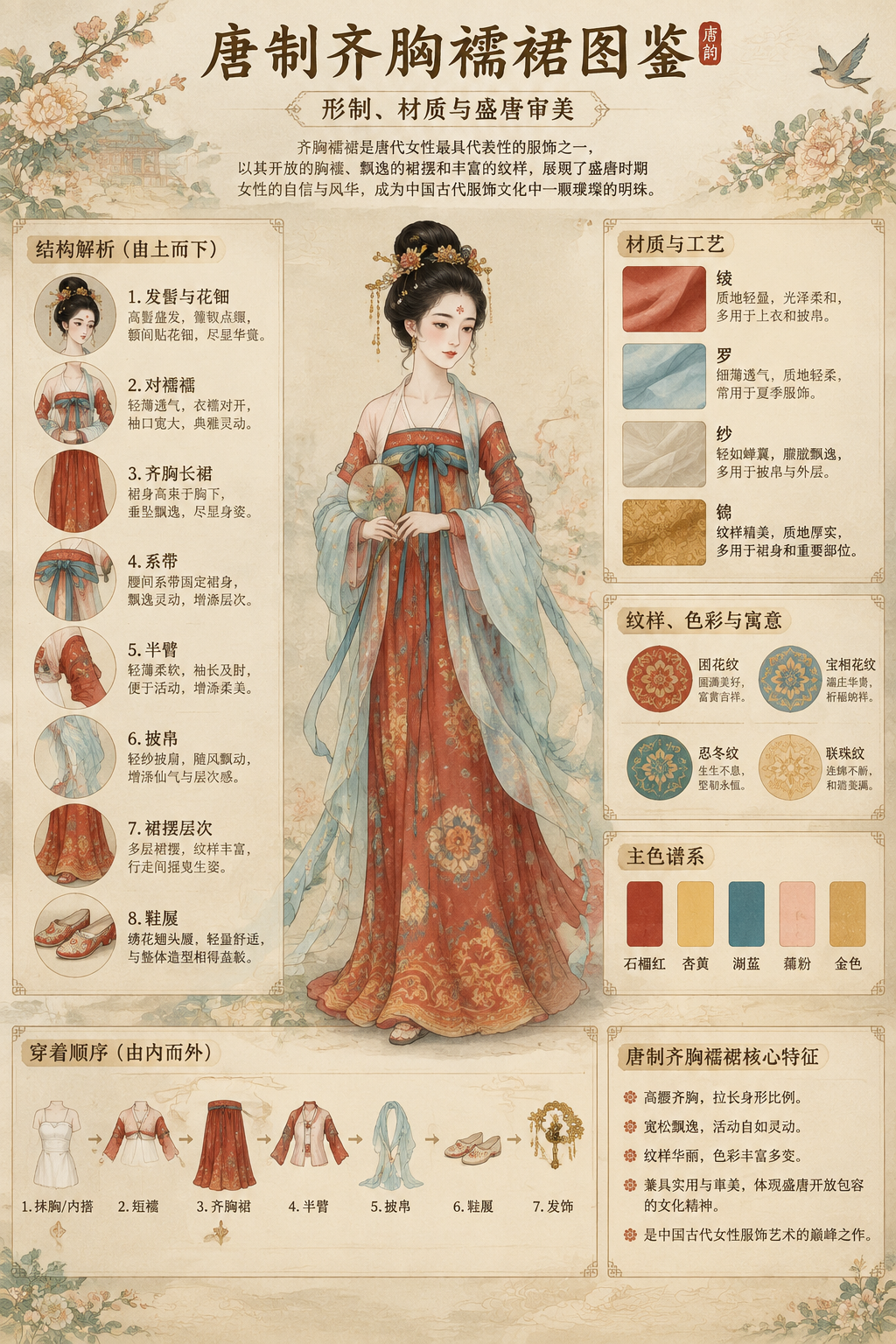 Traditional Garment Infographic - 墨图 AI 生成