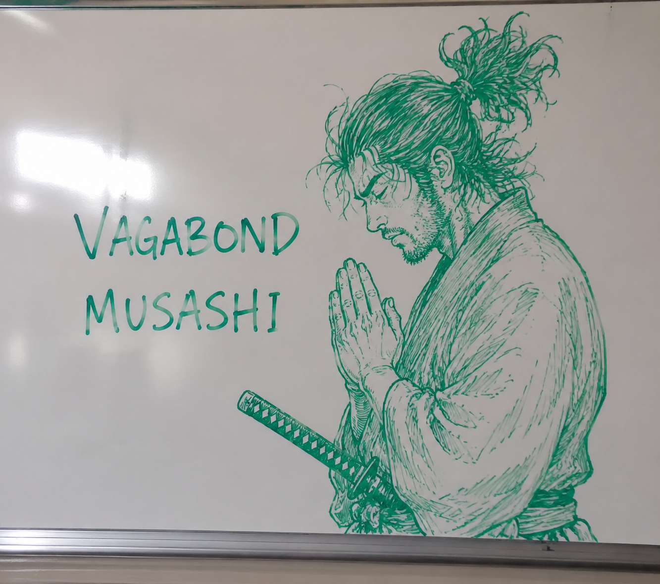 Whiteboard Marker Anime Sketch - 墨图 AI 生成