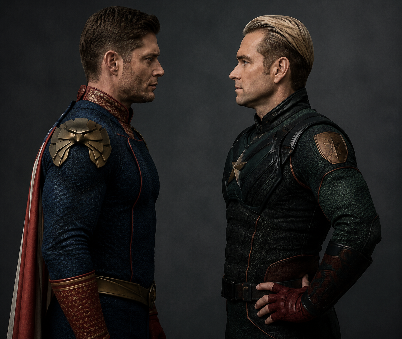 Superhero Costume Swap Portrait - 墨图 AI 生成
