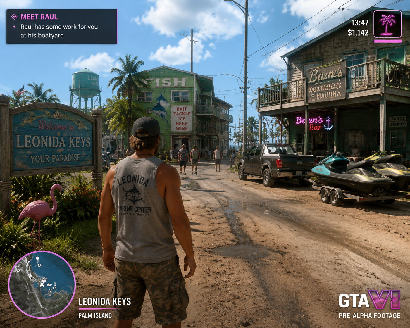 Open-World Game Screenshot Mockup - 墨图 AI 生成