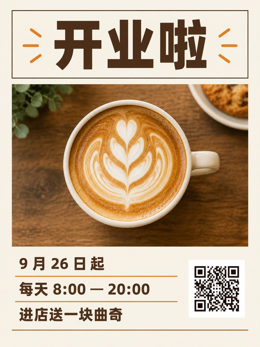 草图变成品 · 海报排版草图 → 成品海报 - AI 生成效果图