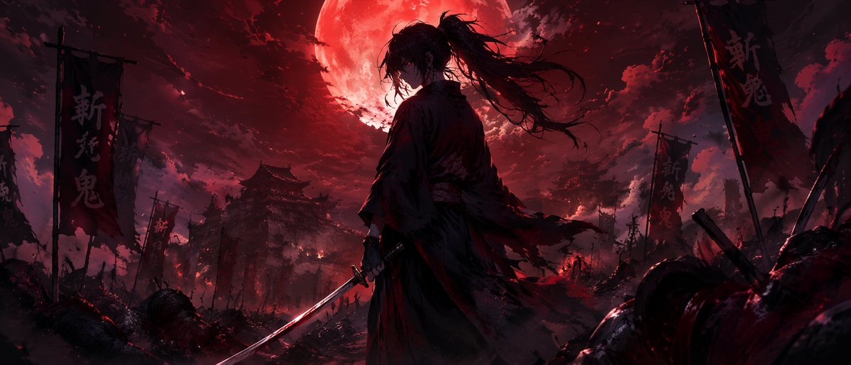 暗黑奇幻武士战场 - AI 生成效果图