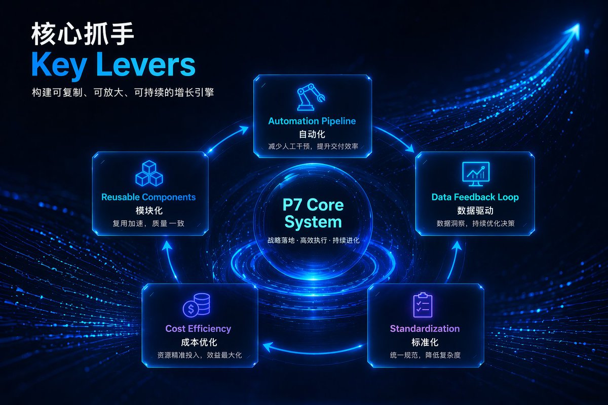 未来科技感战略 Slides - AI 生成效果图