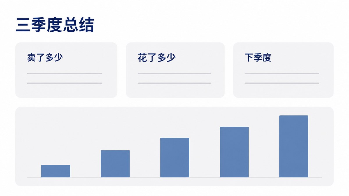 草图变成品 · PPT 页面草图 → 成品页面 - AI 生成效果图