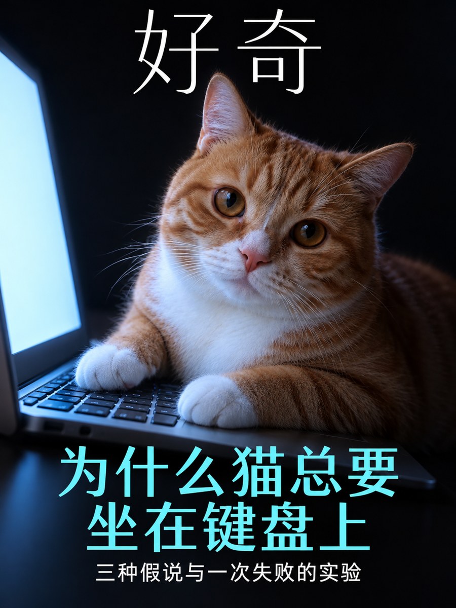宠物封面 · 科学杂志 - AI 生成效果图