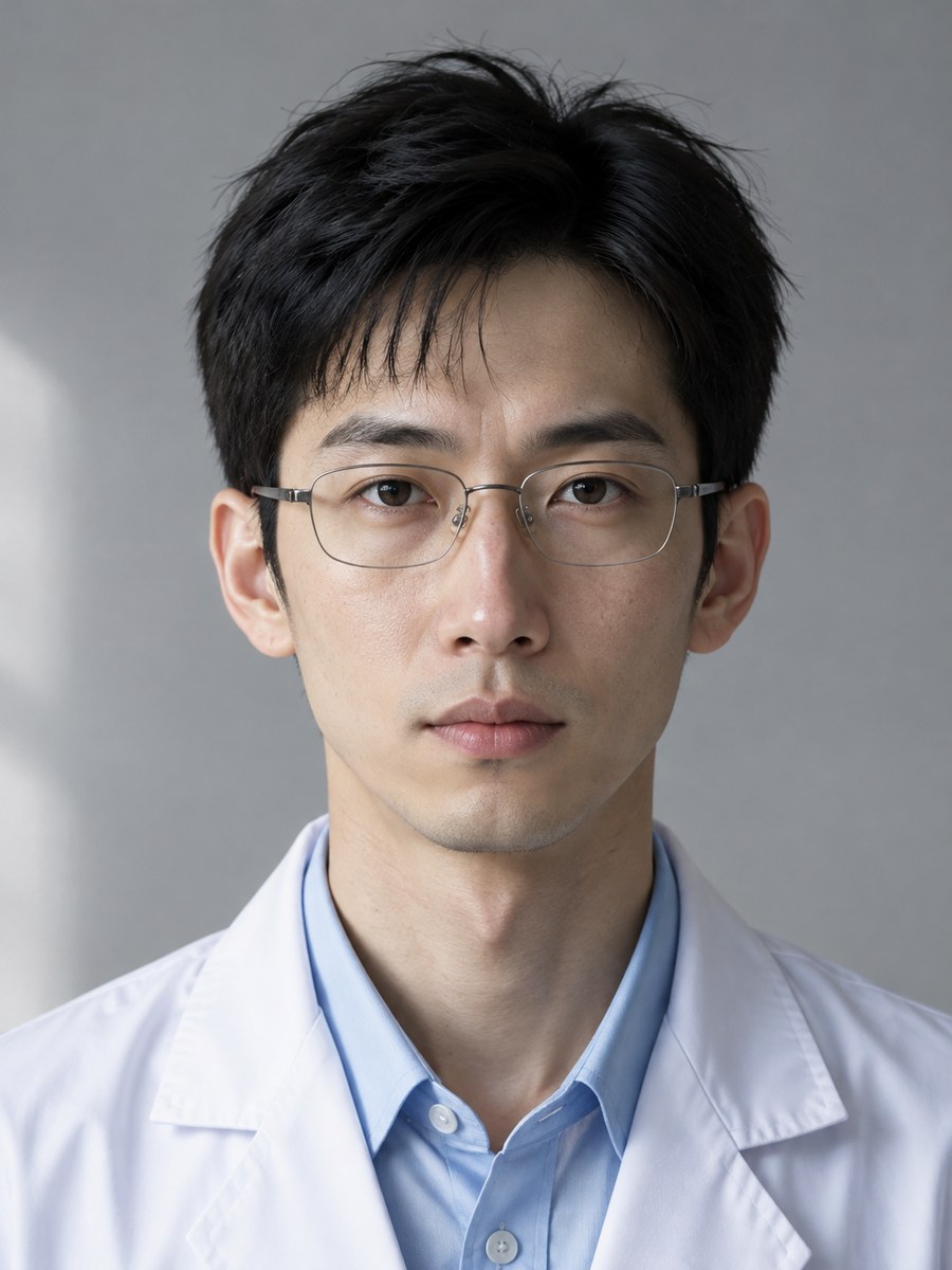 漫剧男主 · 禁欲系医生 - AI 生成效果图