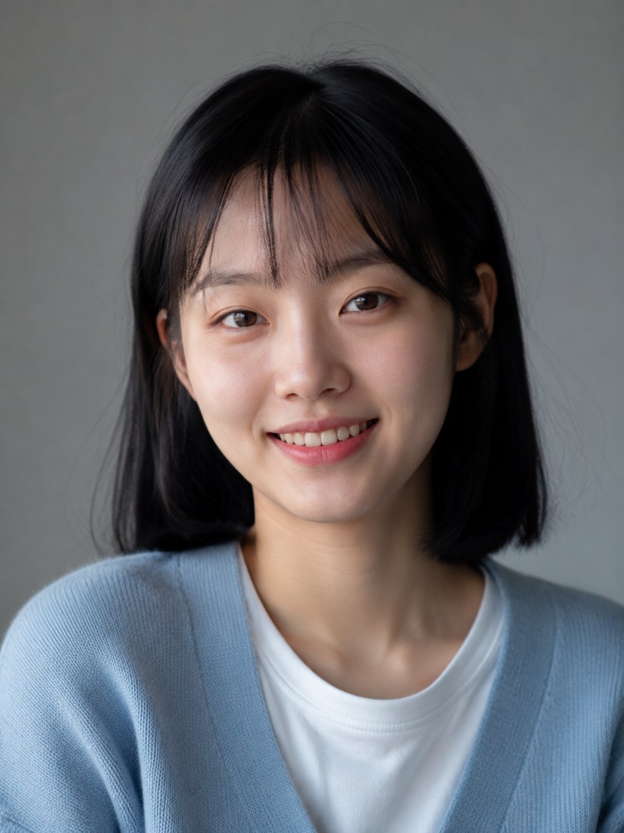 漫剧女主 · 大学学妹 - AI 生成效果图