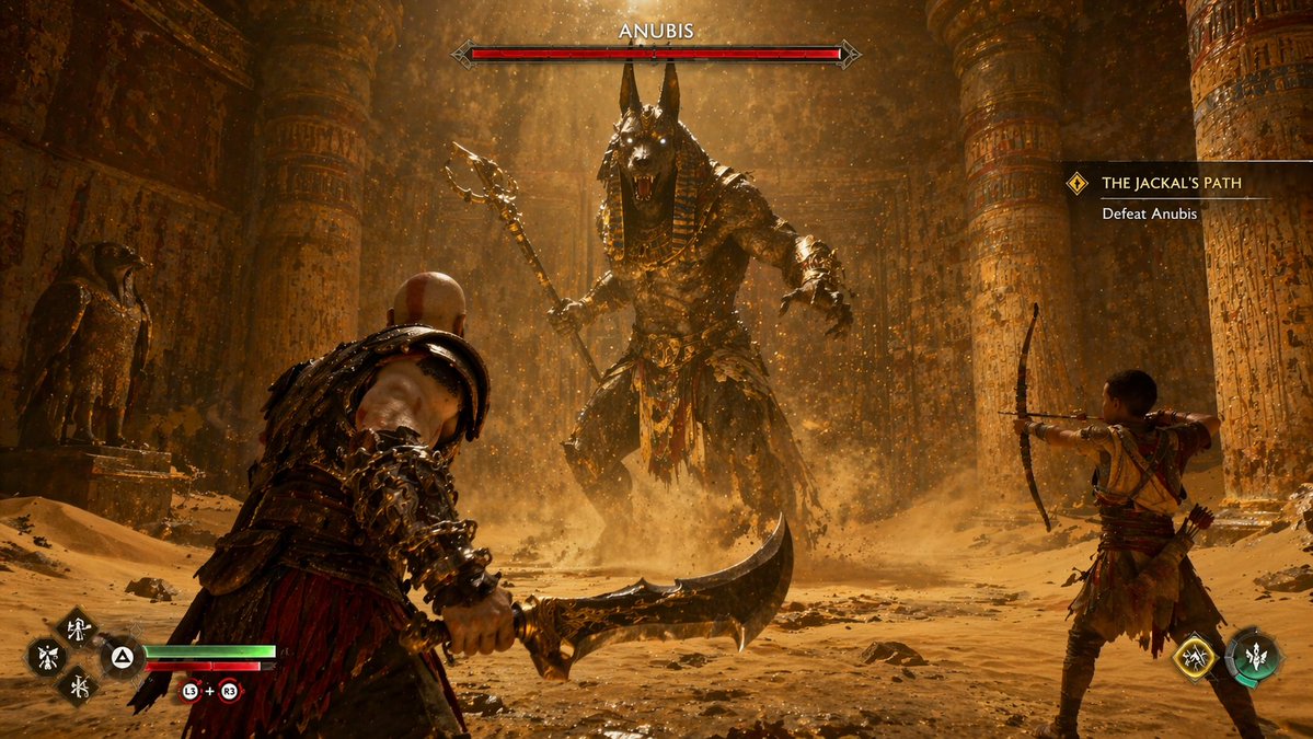 动作 RPG Boss 战截图 - AI 生成效果图