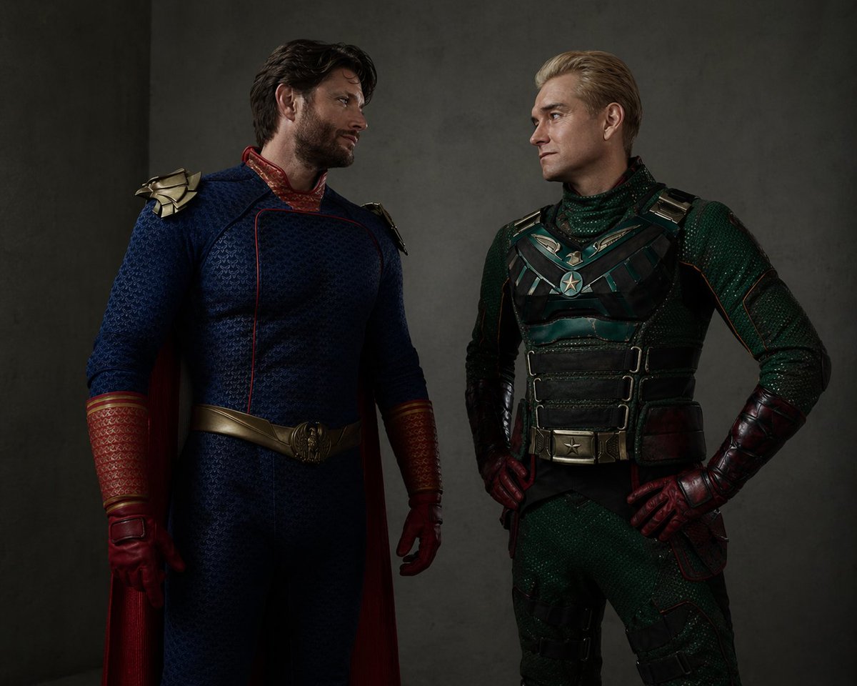Superhero Costume Swap Portrait - AI 生成效果图