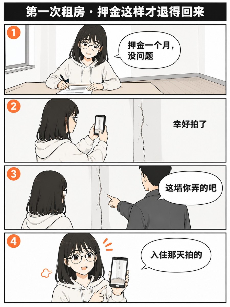 知识漫画 · 四格漫(起承转合) - AI 生成效果图