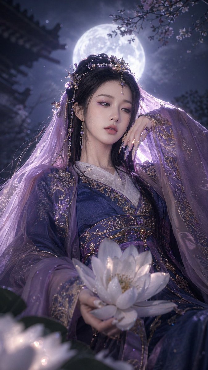 奇幻汉服人像转换 - AI 生成效果图